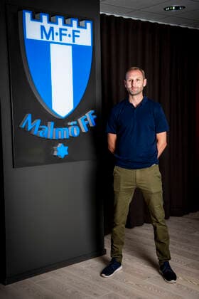 210705 Malmö FFs Andreas Georgson, sports director posing for a portrait on 5 July 2021 in Malmö,  Copyright: CHRISTIANxÖRNBERG BB210705CO012