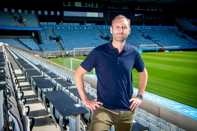 210705 Malmö FFs Andreas Georgson, sports director posing for a portrait on 5 July 2021 in Malmö,  Copyright: CHRISTIANxÖRNBERG BB210705CO025