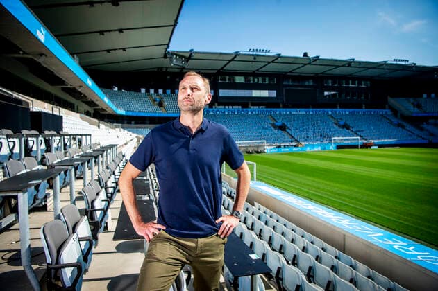 210705 Malmö FFs Andreas Georgson, sports director posing for a portrait on 5 July 2021 in Malmö,  Copyright: CHRISTIANxÖRNBERG BB210705CO028
