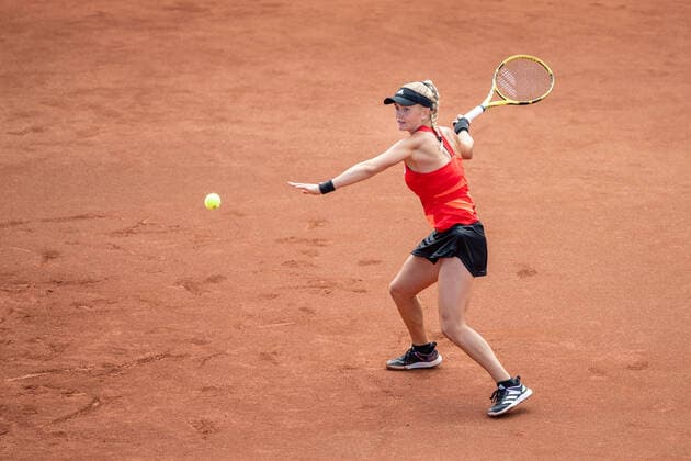 210705 Caijsa Hennemann, Sweden, during Day 1 of the Nordea Open on 5 July 2021 in Bastad,  Copyright: MATHILDAxAHLBERG BB210705BB068