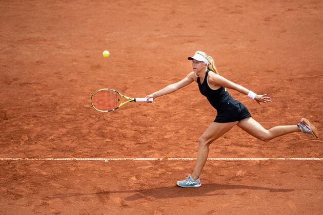 210705 Lisa Zaar, Sweden, during Day 1 of the Nordea Open on 5 July 2021 in Bastad,  Copyright: MATHILDAxAHLBERG BB210705BB168