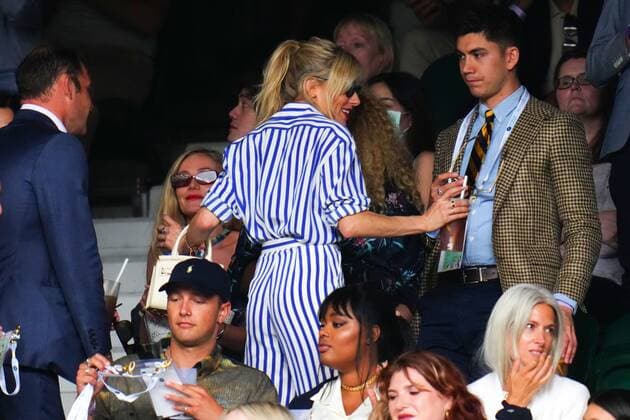 Tennis, Wimbledon, Day 7, Celebrities in the stands