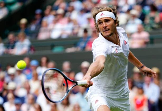 Tennis, Wimbledon, Day 2, Alexander Zverev - Felix Auger-Aliassime