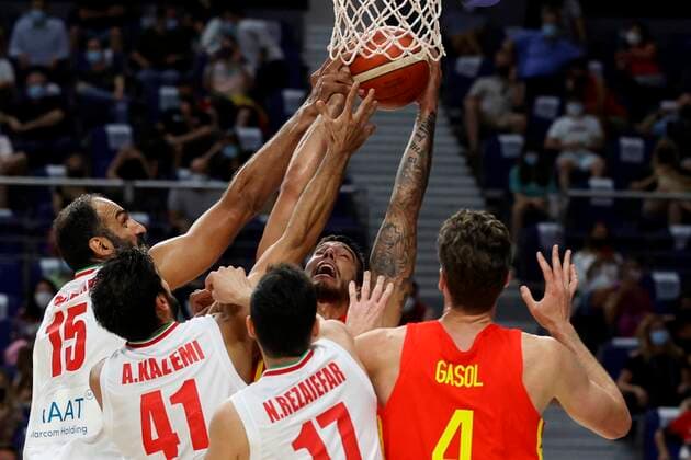 Basketball, Test Match, Spain - Iran
