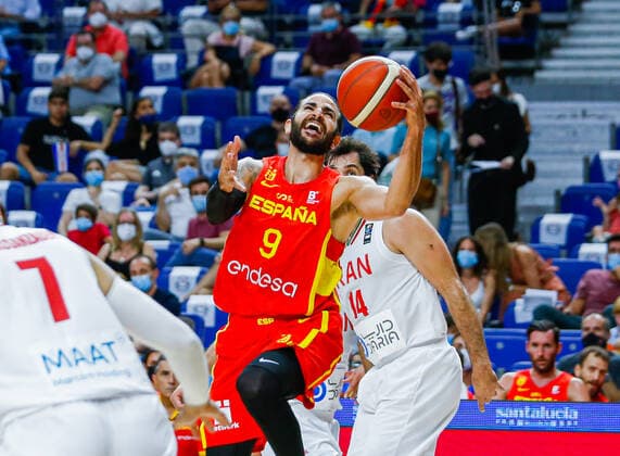 MATCH Preparation Tour Olympic Games Tokyo 2020 Friendly Match Spanish Mens National Team Wizink Center, Madrid Spain vs Iran Ricky Rubio Madrid Madrid spain Basketball  Copyright: xAlbaxPachecox