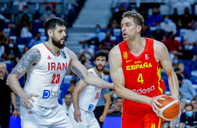 MATCH Preparation Tour Olympic Games Tokyo 2020 Friendly Match Spanish Mens National Team Wizink Center, Madrid Spain vs Iran Pau Gasol Madrid Madrid Madrid spain Basketball  Copyright: xAlbaxPachecox