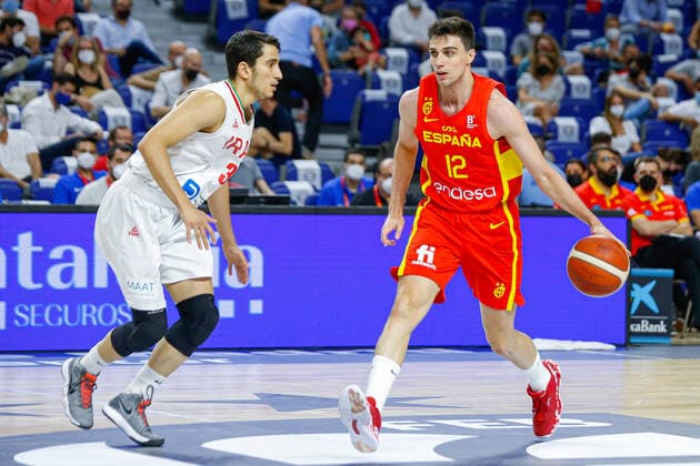 MATCH Preparation Tour Olympic Games Tokyo 2020 Friendly Match Spanish Mens National Team Wizink Center, Madrid Spain vs Iran Carlos Alocen Madrid Madrid Madrid spain Basketball  Copyright: xAlbaxPachecox