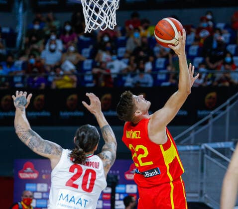 MATCH Preparation Tour Olympic Games Tokyo 2020 Friendly Match Spanish Mens National Team Wizink Center, Madrid Spain vs Iran Sergi Martinez Madrid Madrid spain Basketball  Copyright: xAlbaxPachecox
