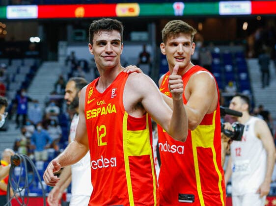 MATCH Preparation Tour Olympic Games Tokyo 2020 Friendly Match Spanish Mens National Team Wizink Center, Madrid Spain vs Iran Carlos Alocen Sergi Martinez Madrid Madrid Madrid spain Basketball  Copyright: xAlbaxPachecox