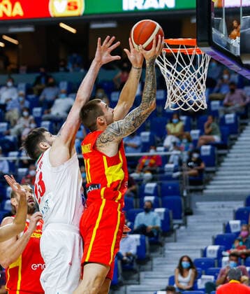 MATCH Preparation Tour Olympic Games Tokyo 2020 Friendly Match Spanish Mens National Team Wizink Center, Madrid Spain vs Iran Juancho Hernangomez Madrid Madrid Madrid spain Basketball  Copyright: xAlbaxPachecox