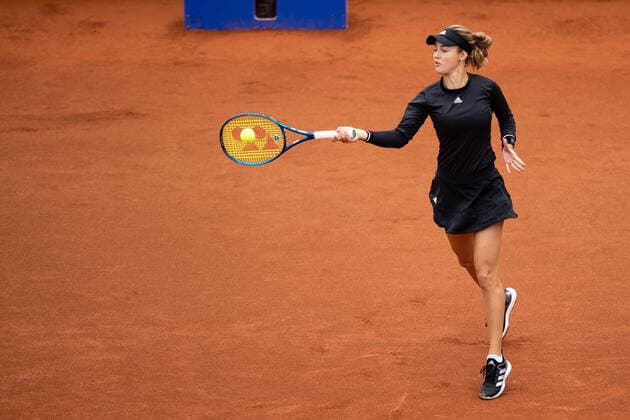 210706 Anna Kalinskaya, Russia, during day 2 of the Nordea Open on July 6, 2021 in Bastad,  Copyright: MATHILDAxAHLBERG BB210706BB156