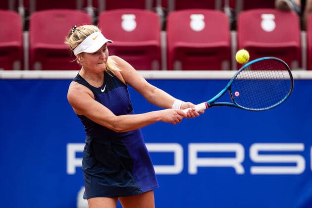 210706 Fanny Östlund, Sweden, during day 2 of the Nordea Open on 6 July 2021 in Bastad,  Copyright: MATHILDAxAHLBERG BB210706BB210