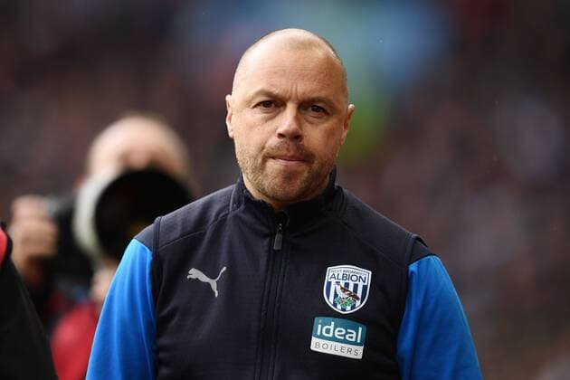 Mandatory Credit: Photo by Ryan Browne BPI Shutterstock (10234551bh) 1st team coach James Shan of West Bromwich Albion. Aston Villa v West Bromwich Albion , EFL Sky Bet Championship, Play Off Semi Final First Leg, Football, Villa Park, Birmingham, UK - 11 May 2019 EDITORIAL USE ONLY No use with unauthorised audio, video, data, fixture lists (outside the EU), club league logos or live services. Online in-match use limited to 45 images (+15 in extra time). No use to emulate moving images. No use in betting, games or single club league player publications services. Aston Villa v West Bromwich Albion , EFL Sky Bet Championship, Play Off Semi Final First Leg, Football, Villa Park, Birmingham, UK - 11 May 2019 EDITORIAL USE ONLY No use with unauthorised audio, video, data, fixture lists (outside the EU), club league logos or live services. Online in-match use limited to 45 images (+15 in extra time). No use to emulate moving images. No use in betting, games or Copyright: xRyanxBrowne BPI Shutterstockx 10234551bh