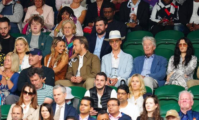 Tennis, Wimbledon, Day 8, Celebrities in the stands