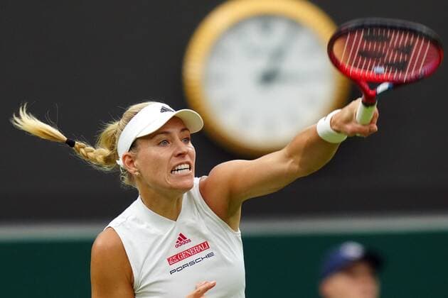 Tennis, Wimbledon, Day 8, Karolina Muchova - Angelique Kerber