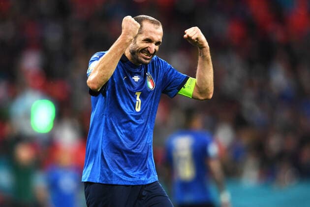 Sport Bilder des Tages Londra (Inghilterra) 06 07 2021 - Euro 2020 Italia-Spagna foto Image nella foto: Giorgio Chiellini 