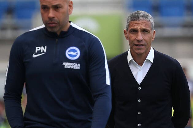 Football, coaching history Brighton & Hove Albion from 1901 until today