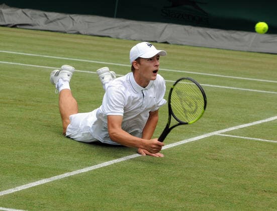 Tennis, Wimbledon, Day 9