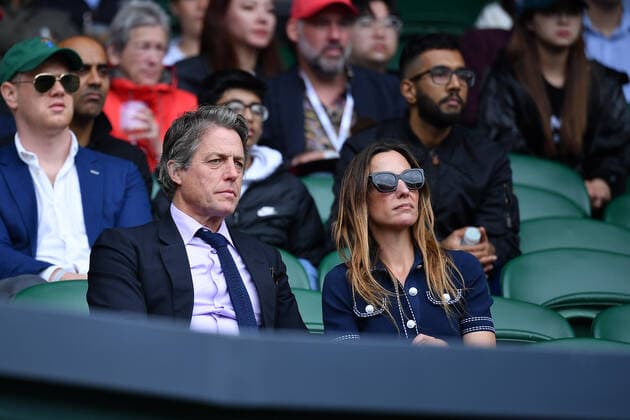 Hugh Grant TENNIS : Wimbledon 2021 - 07 07 2021 AntoineCouvercelle Panoramic 