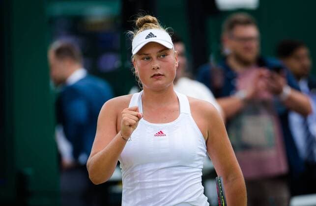 Tennis, Wimbledon, Nastasja Schunk reaches the final of the junior womens tournament