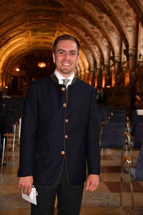 Philipp Lahm Award of the Bavarian Order of Merit 2021 Honour, Award Antiquarium Residenz Munich 08 July 2021