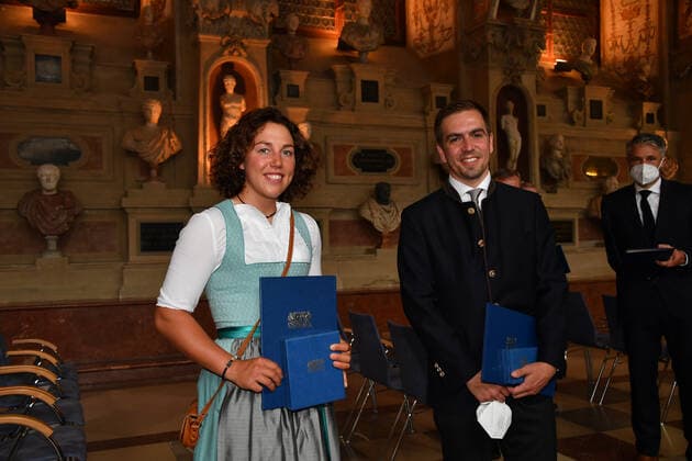Award of the Bavarian Order of Merit in Munich