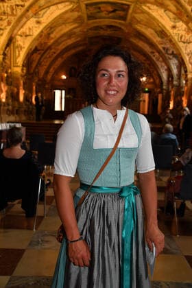 Laura Dahlmeier Award of the Bavarian Order of Merit 2021 Honour, Award Antiquarium Residenz Munich 08 July 2021