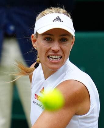 Mandatory Credit: Photo by Javier Garcia Shutterstock (12200578aa) Angelique Kerber during her semi-final match Wimbledon Tennis Championships, Day 10, The All England Lawn Tennis and Croquet Club, London, UK - 08 Jul 2021 Wimbledon Tennis Championships, Day 10, The All England Lawn Tennis and Croquet Club, London, UK - 08 Jul 2021  Copyright: xJavierxGarcia Shutterstockx 12200578aa