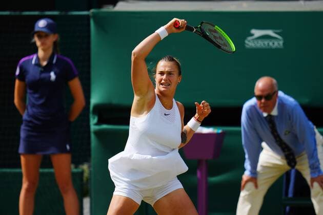Tennis, Wimbledon, Semifinals, Karolina Pliskova - Aryna Sabalenka