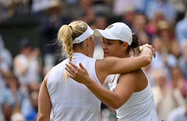 2021 Wimbledon Championship Ashleigh Barty , Australia