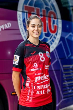 08 07 2021, GER, handball, women, season 2021 2022, 1 BL, Thüringer HC, Media Day Dominika Zachova Thueringer HC Bad Langensalza Autohaus Peter Thüringen Germany