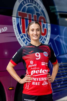 08 07 2021, GER, handball, women, season 2021 2022, 1 BL, Thüringer HC, Media Day Asli Iskit Thueringer HC Bad Langensalza Autohaus Peter Thüringen Germany