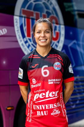 08 07 2021, GER, handball, women, season 2021 2022, 1 BL, Thüringer HC, Media Day Annika Meyer Thueringer HC Bad Langensalza Autohaus Peter Thüringen Germany