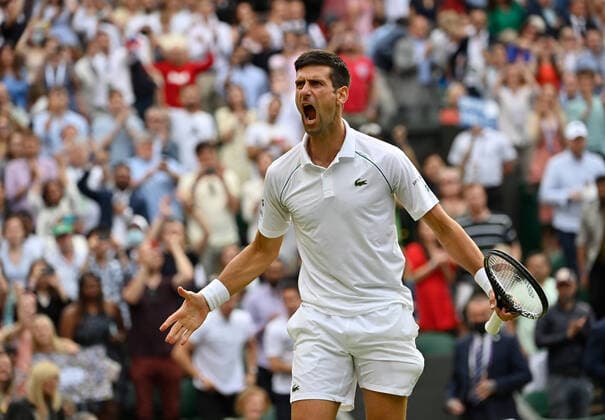 2021 Wimbledon Championship Novak Djokovic , Serbia