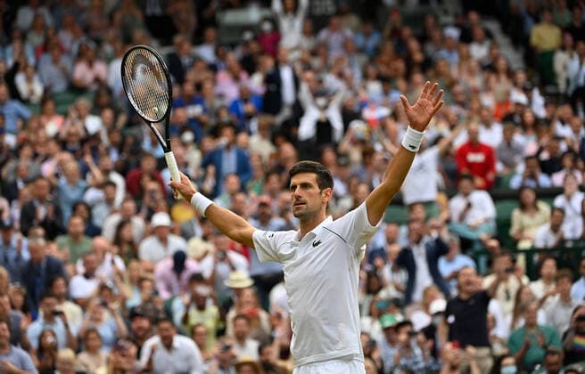 2021 Wimbledon Championship Novak Djokovic , Serbia