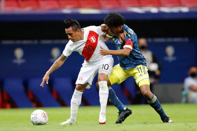Football, Copa America, Match for 3rd place, Colombia - Peru