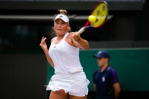 Tennis, Wimbledon, Ladies, Juniors, Nastasja Schunk reaches the final