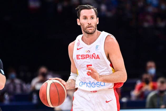 Rudy Fernandez (Espagne) BASKETBALL : France vs Espagne - Match Amical - 10 07 2021 JBAutissier Panoramic 