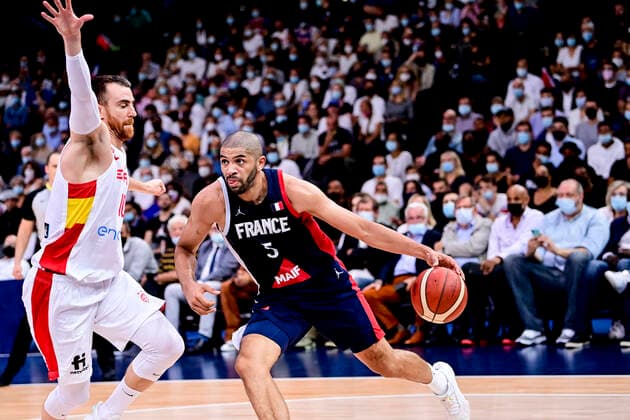 Basketball, France - Spain