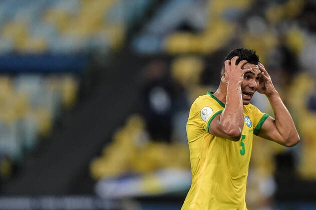 Brazil v Argentina: Final - Copa America Brazil 2021 Casemiro Brazil player during a match against Argentina at the Maracana stadium for the Copa America 2021, this Saturday (10). Rio de Janeiro Brazil ribeiro-notitle210710_npsYL  Copyright: xThiagoxRibeirox