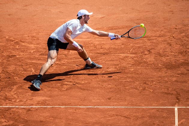 210711 Carl Söderlund, Sweden, in the mens qualifier during day 7 of the Nordea Open 11 July 2021 in Bastad,  Copyright: MATHILDAxAHLBERG BB210711BB498