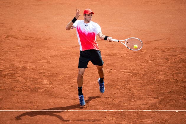 210711 Blaz Rola, Slovenia, in the mens qualifiers on day 7 of the Nordea Open 11 July 2021 in Bastad,  Copyright: MATHILDAxAHLBERG BB210711BB506