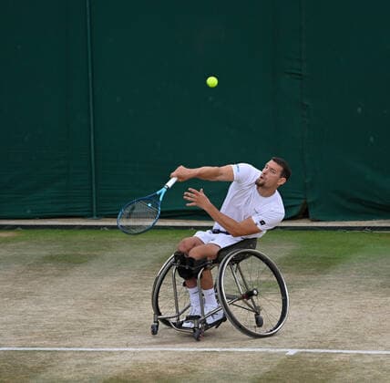 Tennis, Wimbledon, Wheelchair Tennis, Final, Gordon Reid - Joachim Gerard