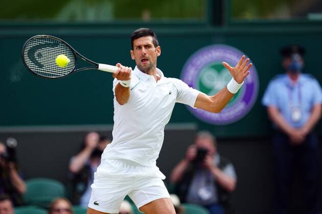 Tennis, Wimbledon, Final, Novak Djokovic - Matteo Berrettini