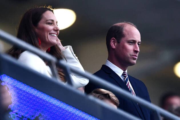 Bilder des Jahres 2021, Sport 07. Juli Sport Themen der Woche KW27 Sport Bilder des Tages Mg Londra (Inghilterra) 11 07 2021 - Euro 2020 Italia-Inghilterra foto Matteo Gribaudi Image nella foto: William-Catherine Kate Middleton 