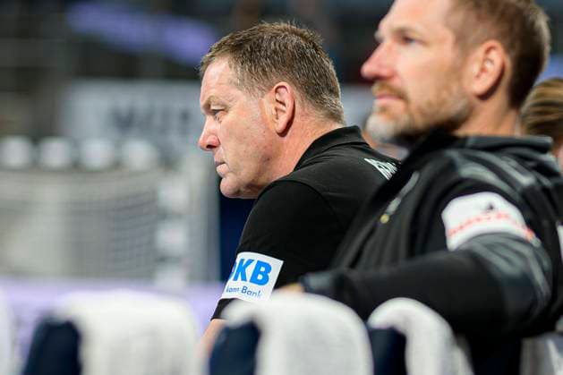 Nuremberg, Germany 11 July 2021 IHF Three Nations Tournament Germany vs Egypt coach Alfred Gislason Germany Nuremberg Arena Nürnberger Versicherung Bayern Germany