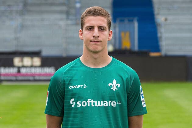 12 07 2021, xfux, football 2 Bundesliga, SV Darmstadt 98, 2 BL, porträttermin 2021 2022, emonline emspor, v l Antonis Makatounakis, SV Darmstadt 98, 2 BL, porträttermin 2021 2022, Darmstadt
