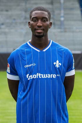 12 07 2021, xfux, football 2 Bundesliga, SV Darmstadt 98, 2 BL, porträttermin 2021 2022, emonline emspor, v l Patric Pfeiffer, SV Darmstadt 98, 2 BL, porträttermin 2021 2022, Darmstadt