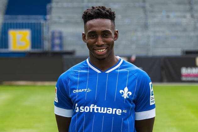 12 07 2021, xfux, football 2 Bundesliga, SV Darmstadt 98, 2 BL, porträttermin 2021 2022, emonline emspor, v l Frank Ronstadt, SV Darmstadt 98, 2 BL, porträttermin 2021 2022, Darmstadt