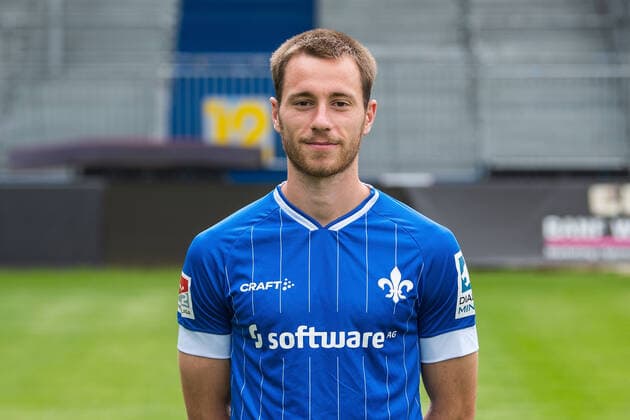 12 07 2021, xfux, football 2 Bundesliga, SV Darmstadt 98, 2 BL, porträttermin 2021 2022, emonline emspor, v l Matthias Bader, SV Darmstadt 98, 2 BL, porträttermin 2021 2022, Darmstadt